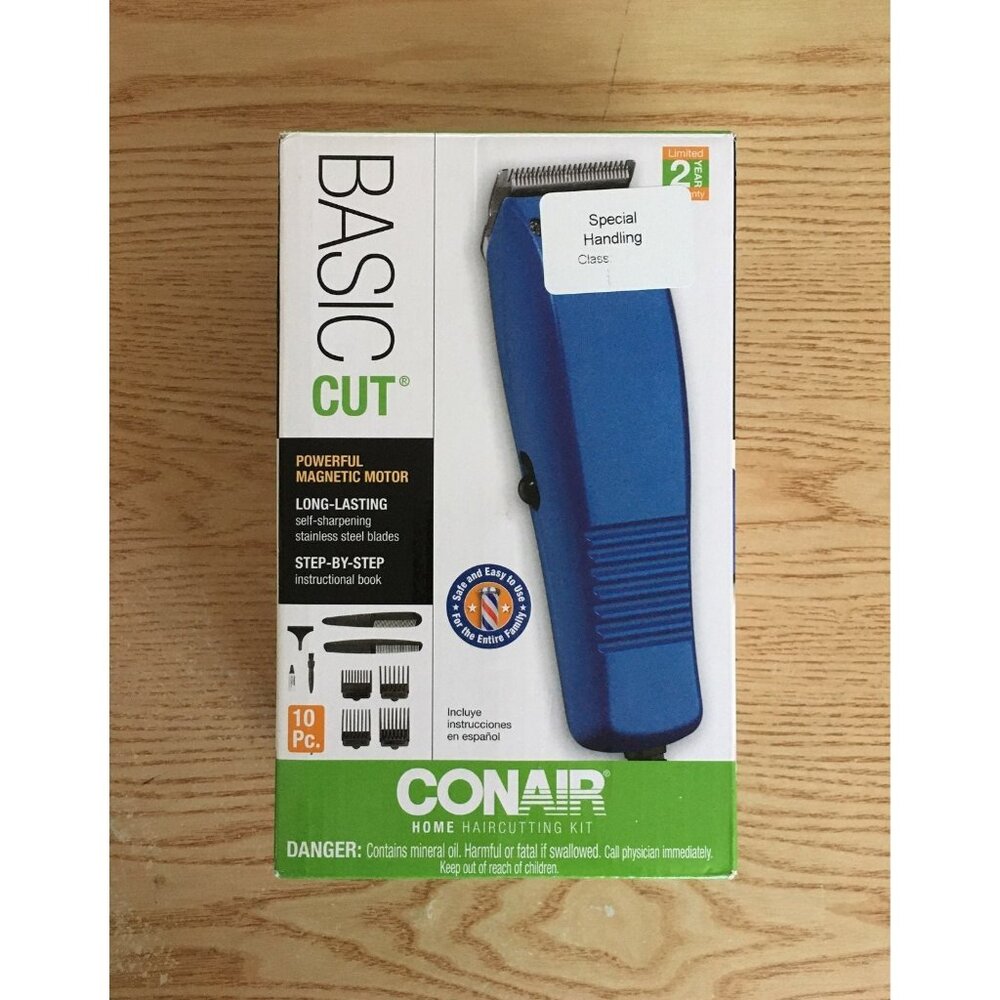 New Conair 10pc Home Haircutting Kit Great Gift!!